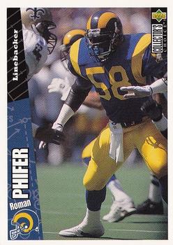 Roman Phifer St. Louis Rams 1996 Upper Deck Collector's Choice NFL #282